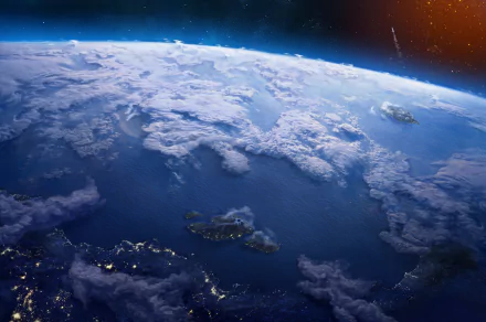 Sci Fi planetscape HD Desktop Wallpaper | Background Image