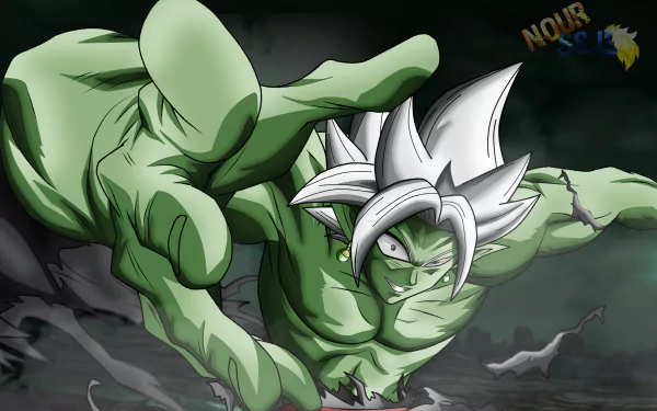 Zamasu from Dragon Ball Super depicted in dynamic action with intense expression, rendered in 8K Ultra HD as an anime PC desktop wallpaper.