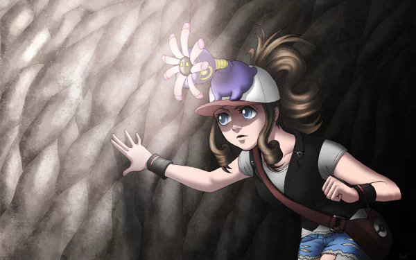 Lileep (Pokémon) video game Pokemon: Black and White HD Desktop Wallpaper | Background Image