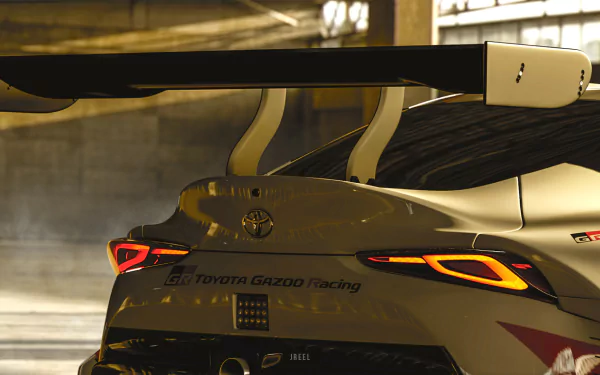 Toyota GR Supra video game Gran Turismo Sport HD Desktop Wallpaper | Background Image