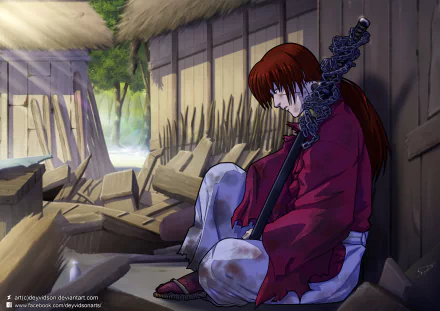 Kenshin Himura Anime Rurouni Kenshin HD Desktop Wallpaper | Background Image