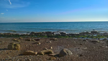  TheDhaniWhite Beach1 / A Photo Of The Beach On A Great Walk