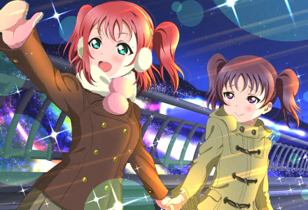 Ruby Kurosawa Leah Kazuno Anime Love Live! Sunshine!! HD Desktop Wallpaper | Background Image