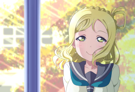 Mari Ohara Anime Love Live! Sunshine!! HD Desktop Wallpaper | Background Image