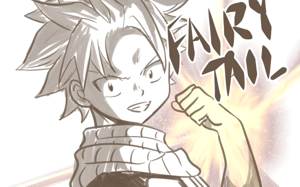 Natsu Dragneel Anime Fairy Tail HD Desktop Wallpaper | Background Image