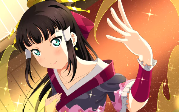 Dia Kurosawa Anime Love Live! Sunshine!! HD Desktop Wallpaper | Background Image