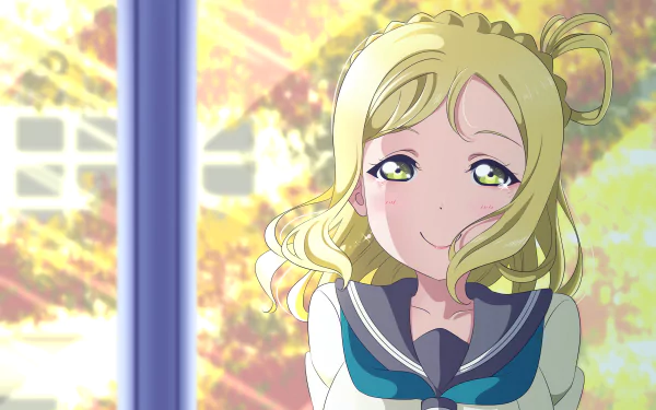 Mari Ohara Anime Love Live! Sunshine!! HD Desktop Wallpaper | Background Image