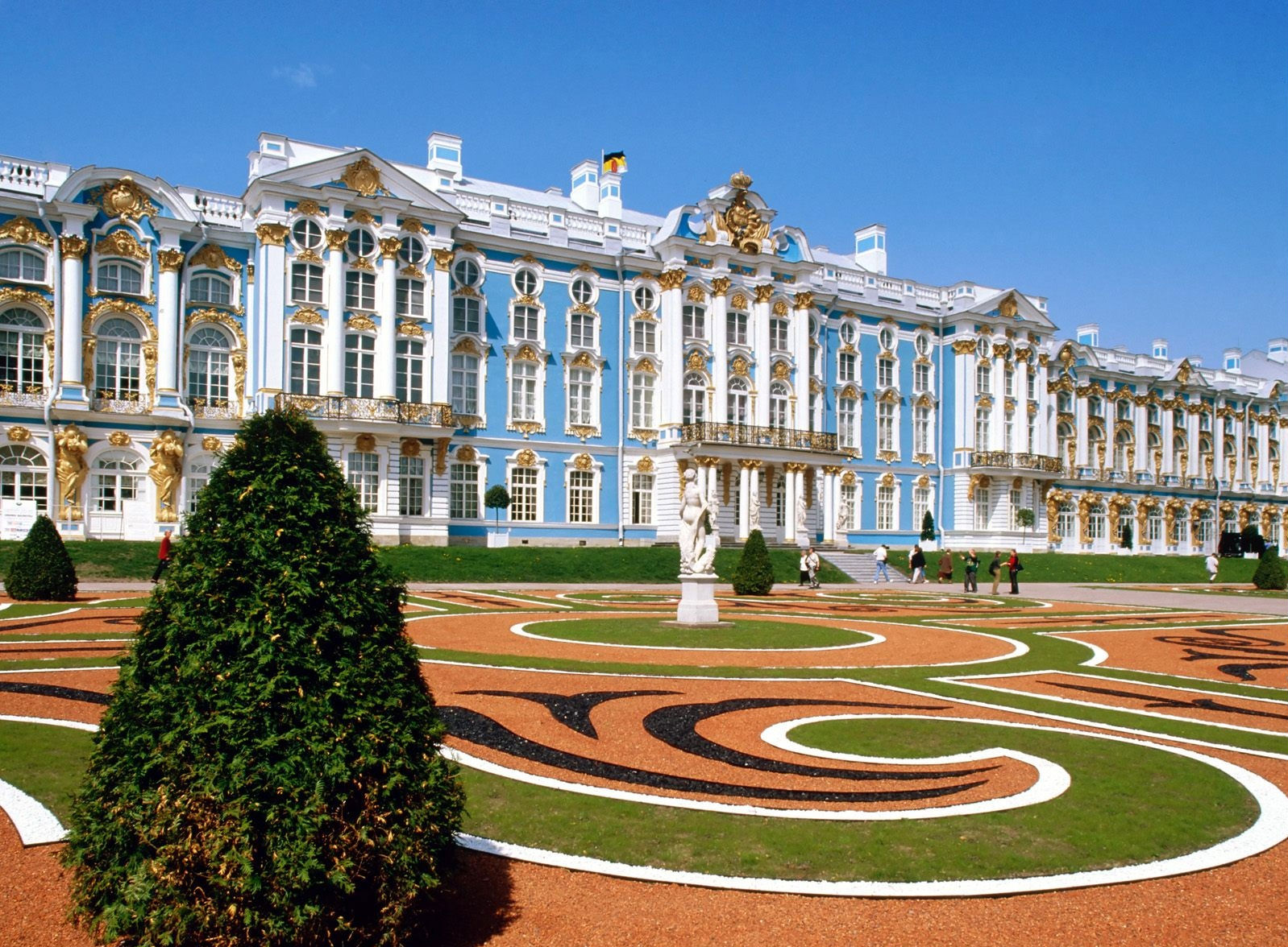 Man Made Catherine Palace HD Wallpaper | Background Image
