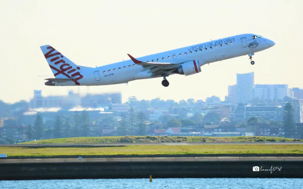  VH-ZPB Embraer 190AR (ERJ-190-100IGW) - Virgin Australia Airlines, Sydney Airport