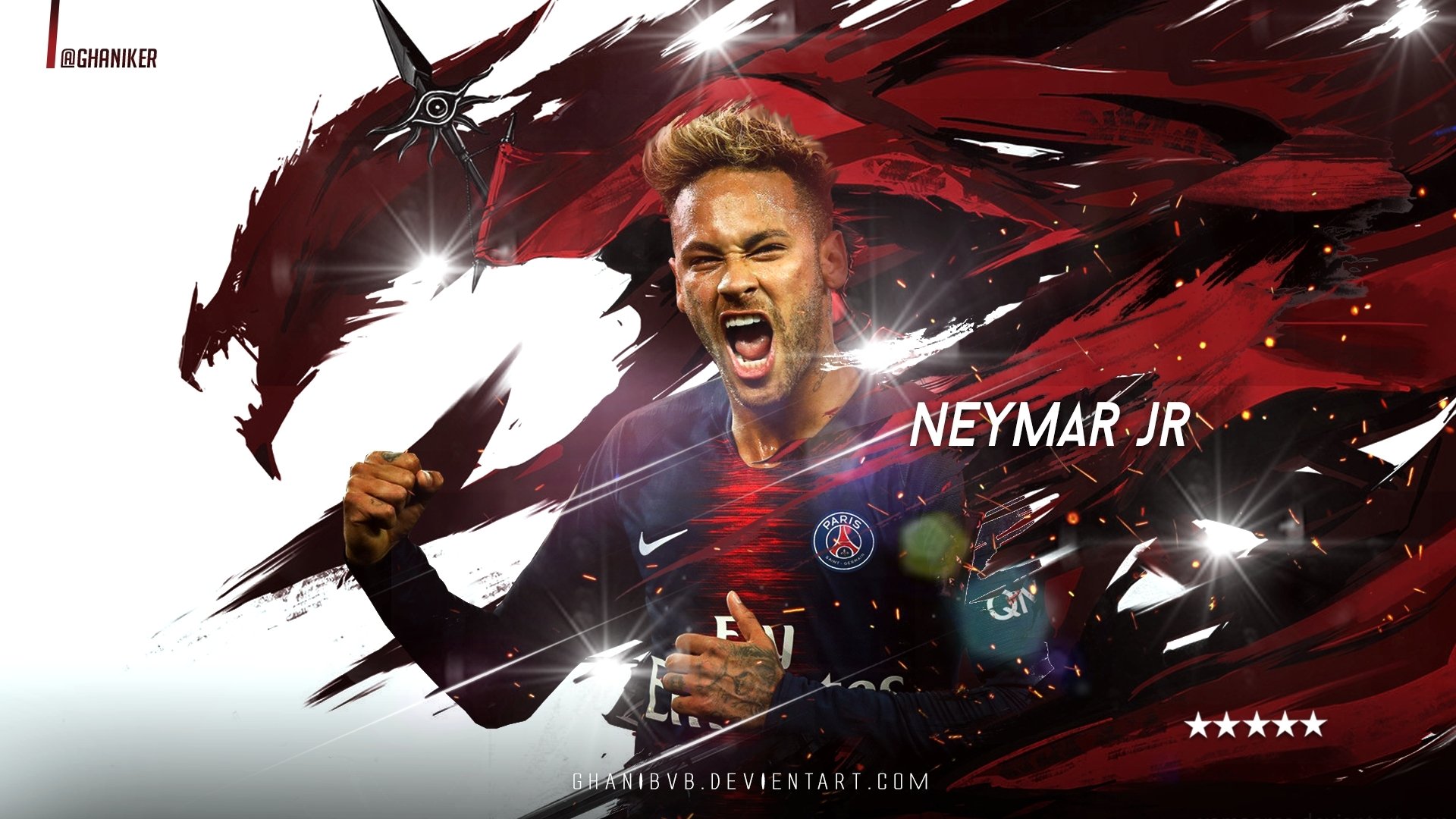 Neymar Jr Psg Hd Wallpaper Background Image 1920x1080