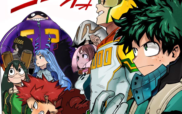 Taishiro Toyomitsu Tamaki Amajiki Nejire Hado Shouta Aizawa Tsuyu Asui Eijiro Kirishima Ochaco Uraraka Mirio Togata Izuku Midoriya Anime My Hero Academia HD Desktop Wallpaper | Background Image