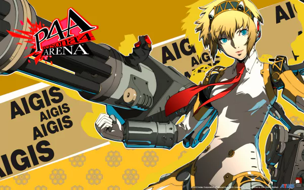 Aigis (Persona) video game Persona 4: Arena HD Desktop Wallpaper | Background Image