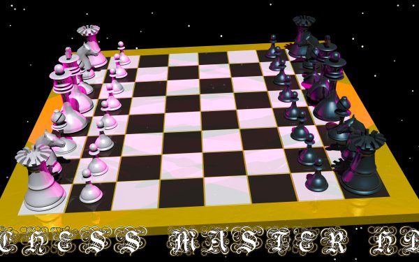 Video Game Chessmaster Chess Chess Board 3D HD Wallpaper | Background Image