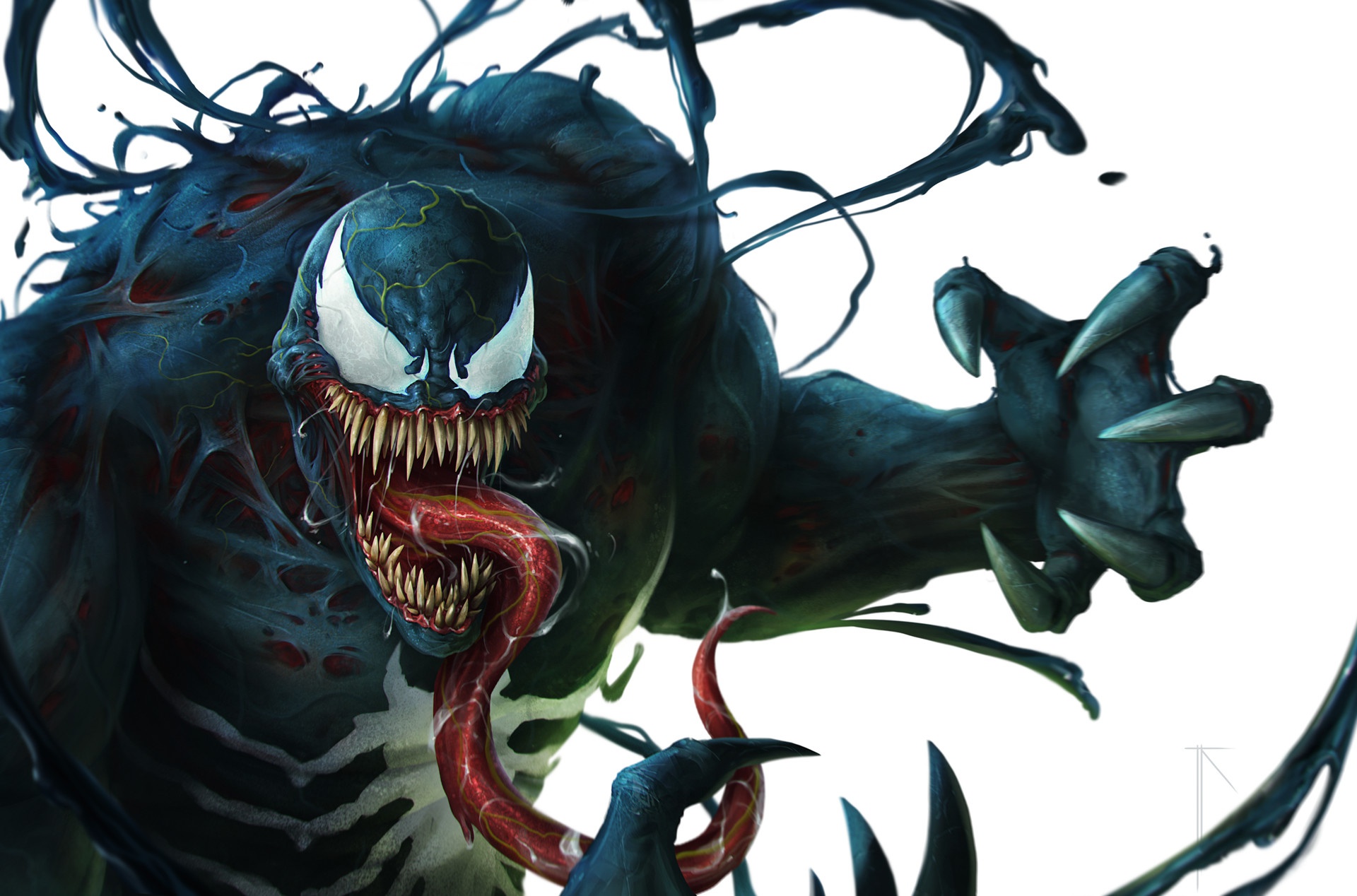 Venom Hd Wallpaper Background Image 19x1268 Id Wallpaper Abyss