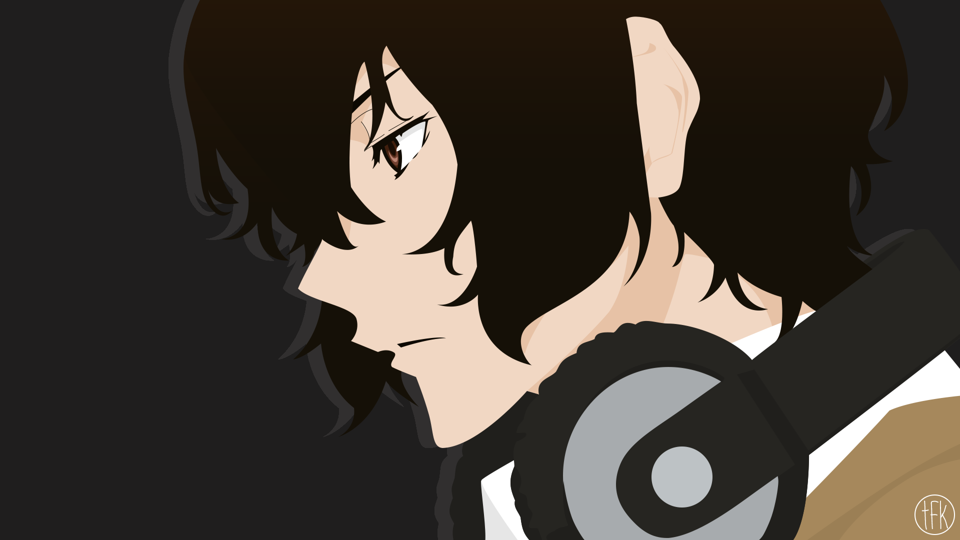 Download Osamu Dazai Anime Bungou Stray Dogs HD Wallpaper by ArticArtwork