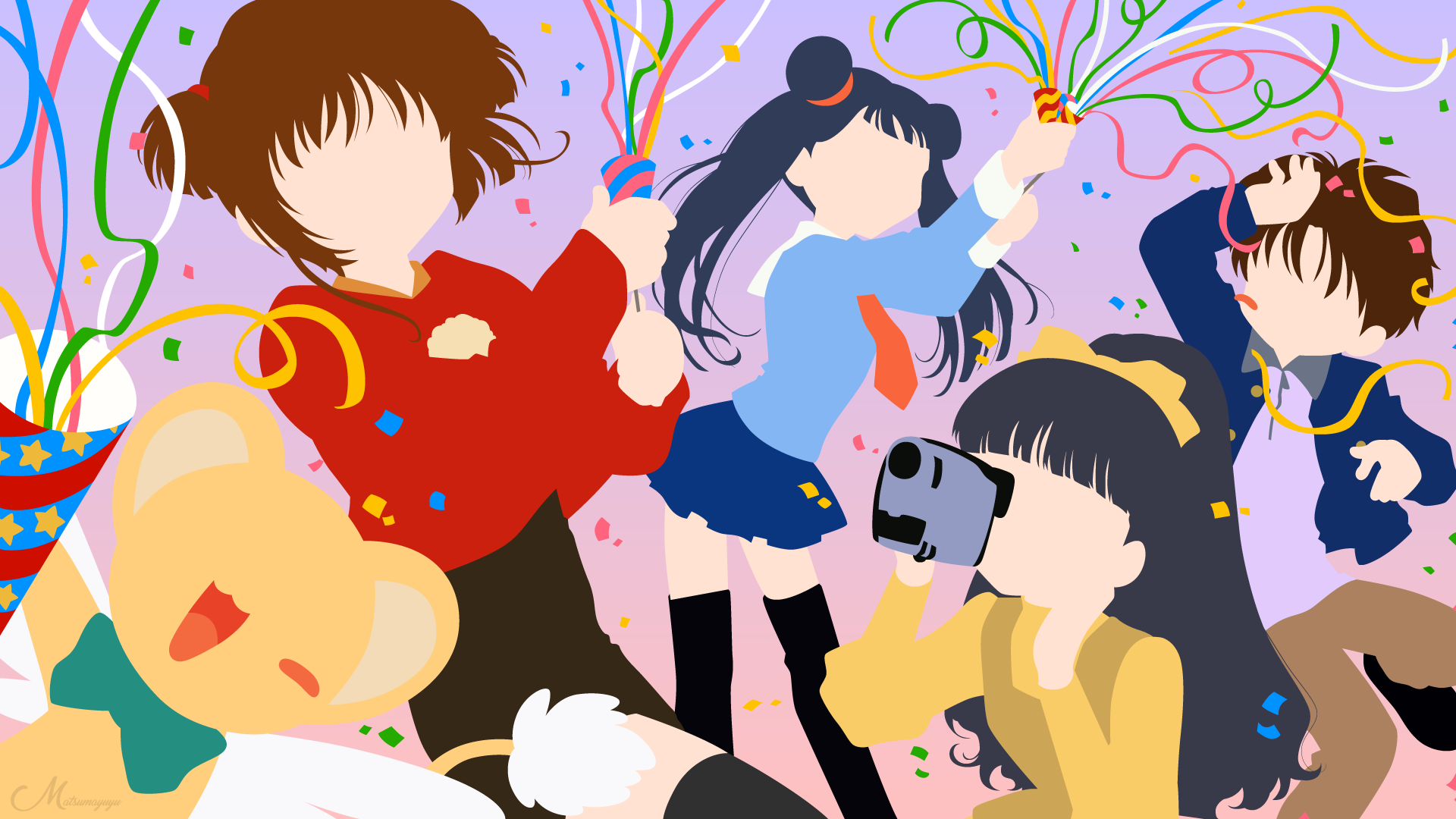 Download Syaoran Li Meiling Li Tomoyo Daidouji Sakura Kinomoto Anime Cardcaptor Sakura HD Wallpaper by matsumayu