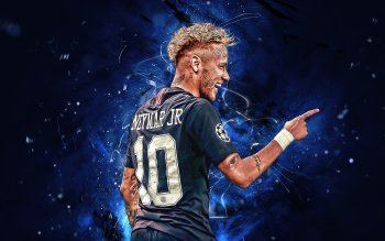 Download Neymar 4K Jersey Number 11 Wallpaper