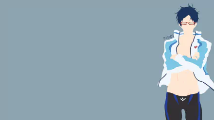 Rei Ryūgazaki Anime Free! HD Desktop Wallpaper | Background Image