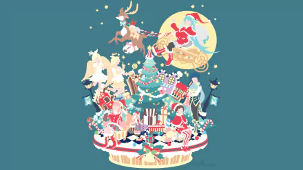 Kaito (Vocaloid) Sakine Meiko Len Kagamine Rin Kagamine Luka Megurine Hatsune Miku Anime Vocaloid HD Desktop Wallpaper | Background Image