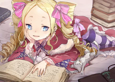Beatrice (Re:ZERO) Anime Re:Zero - Starting Life in Another World HD Desktop Wallpaper | Background Image