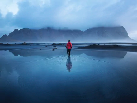 man alone HD Desktop Wallpaper | Background Image
