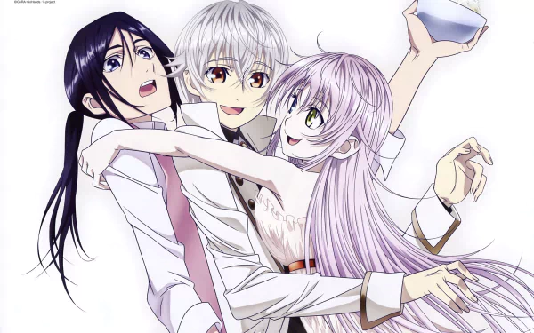 Neko (K Project) Kuroh Yatogami Yashiro Isana Anime K Project HD Desktop Wallpaper | Background Image