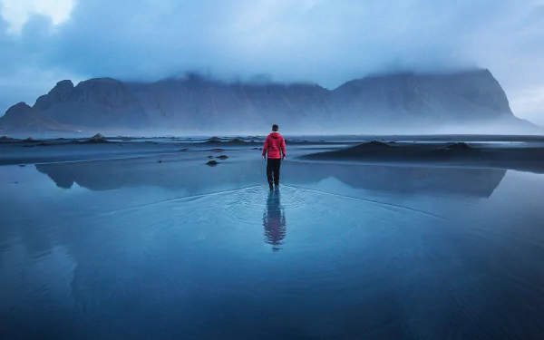man alone HD Desktop Wallpaper | Background Image
