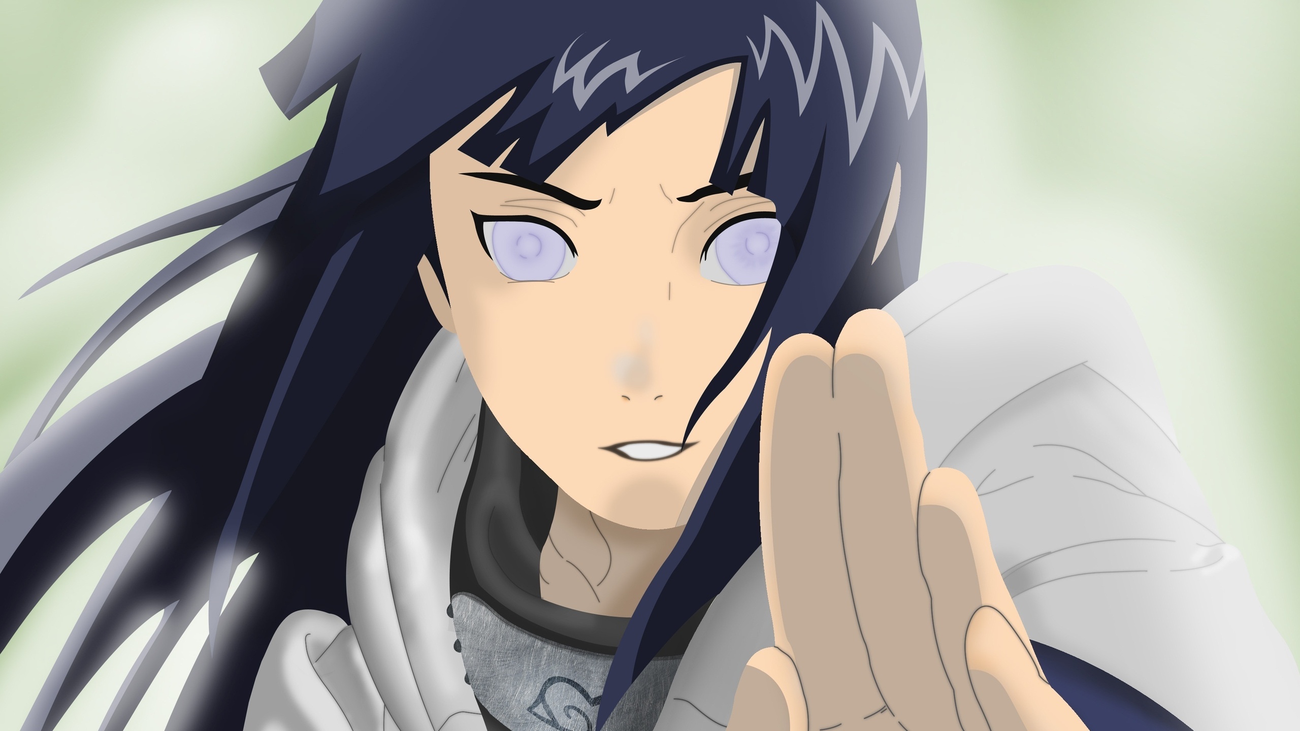 Download Hinata Hyuga Anime Naruto Byakugan (Naruto) HD Wallpaper