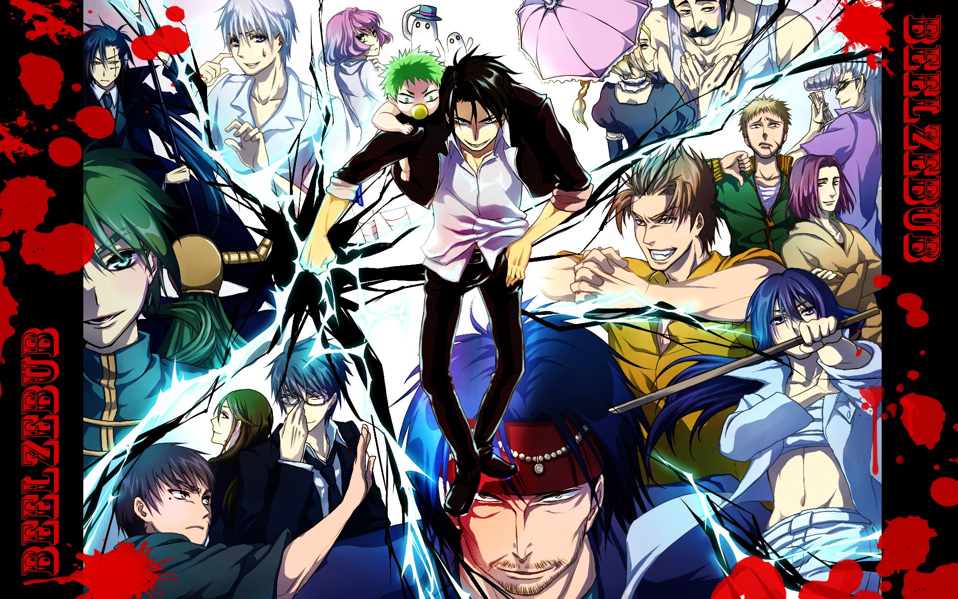 Download Beelzebub (Anime) Anime Beelzebub HD Wallpaper