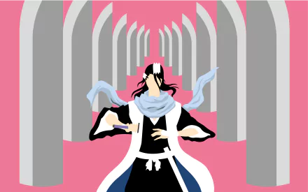 Byakuya Kuchiki Anime Bleach HD Desktop Wallpaper | Background Image