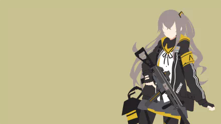 UMP45 (Girls Frontline) video game Girls Frontline HD Desktop Wallpaper | Background Image
