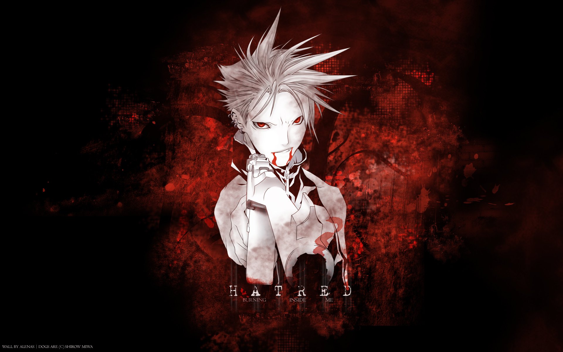 Download Anime Dogs: Bullets & Carnage HD Wallpaper by Alenas