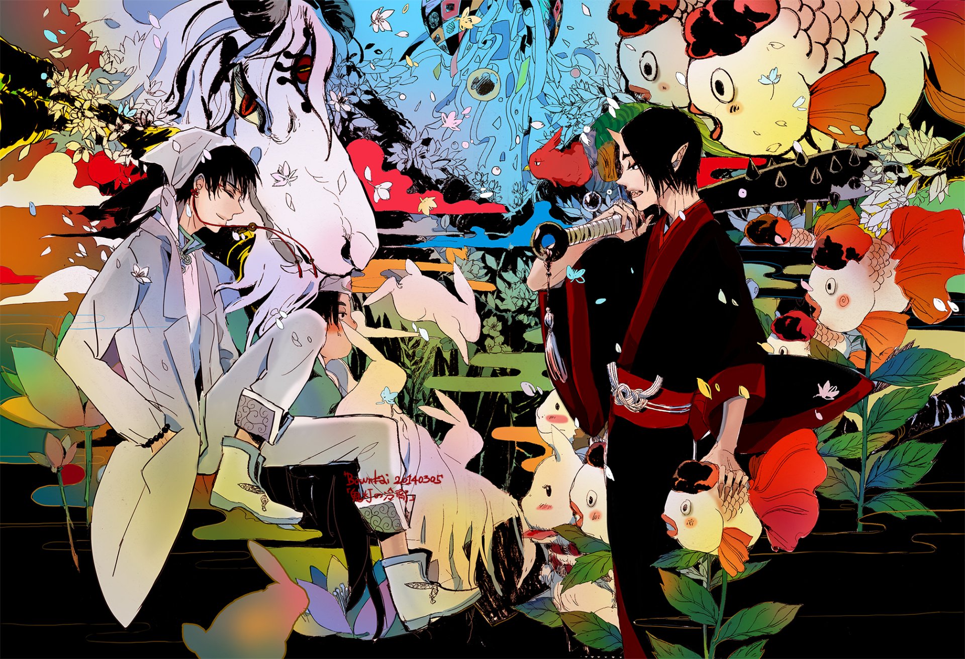 Download Hakutaku (Hoozuki No Reitetsu) Hoozuki (Hoozuki No Reitetsu) Anime Hoozuki No Reitetsu HD Wallpaper