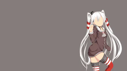 Amatsukaze (Kancolle) Anime Kantai Collection HD Desktop Wallpaper | Background Image