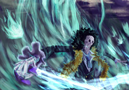 Brook (One Piece) Anime One Piece HD Desktop Wallpaper | Background Image