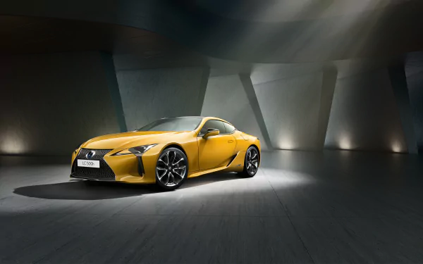  2018 Lexus LC 500H Yellow Edition