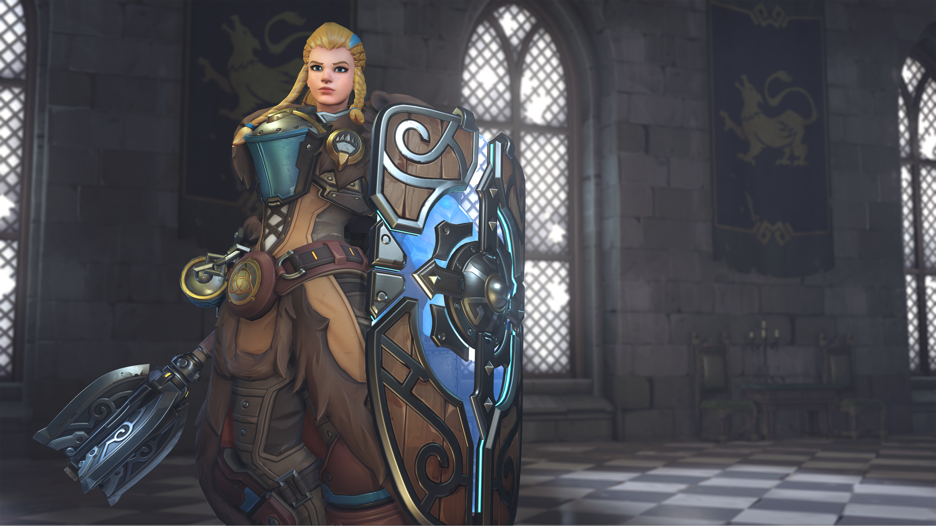 Download Brigitte (Overwatch) Video Game Overwatch 4k Ultra HD Wallpaper