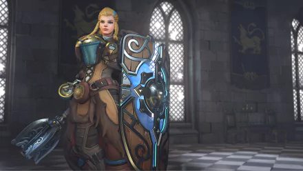 Brigitte (Overwatch) video game Overwatch HD Desktop Wallpaper | Background Image