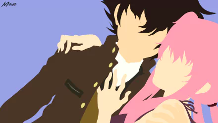 Yuno Gasai Yukiteru Amano Anime Mirai Nikki HD Desktop Wallpaper | Background Image