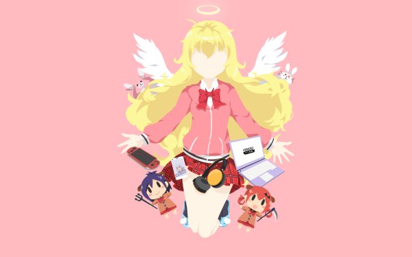 Anime Gabriel DropOut Gabriel Tenma White HD Wallpaper | Background Image