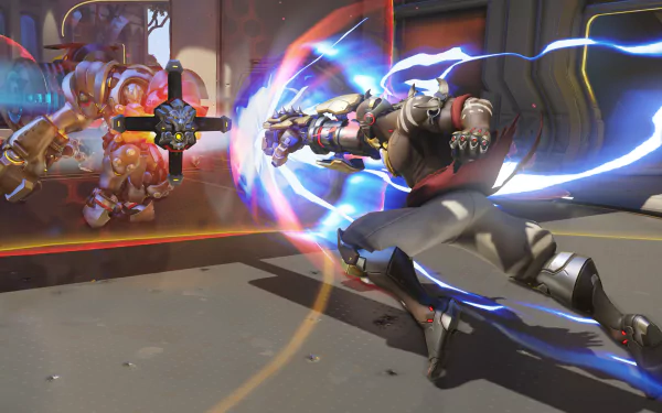 Reinhardt (Overwatch) Doomfist (Overwatch) video game Overwatch HD Desktop Wallpaper | Background Image