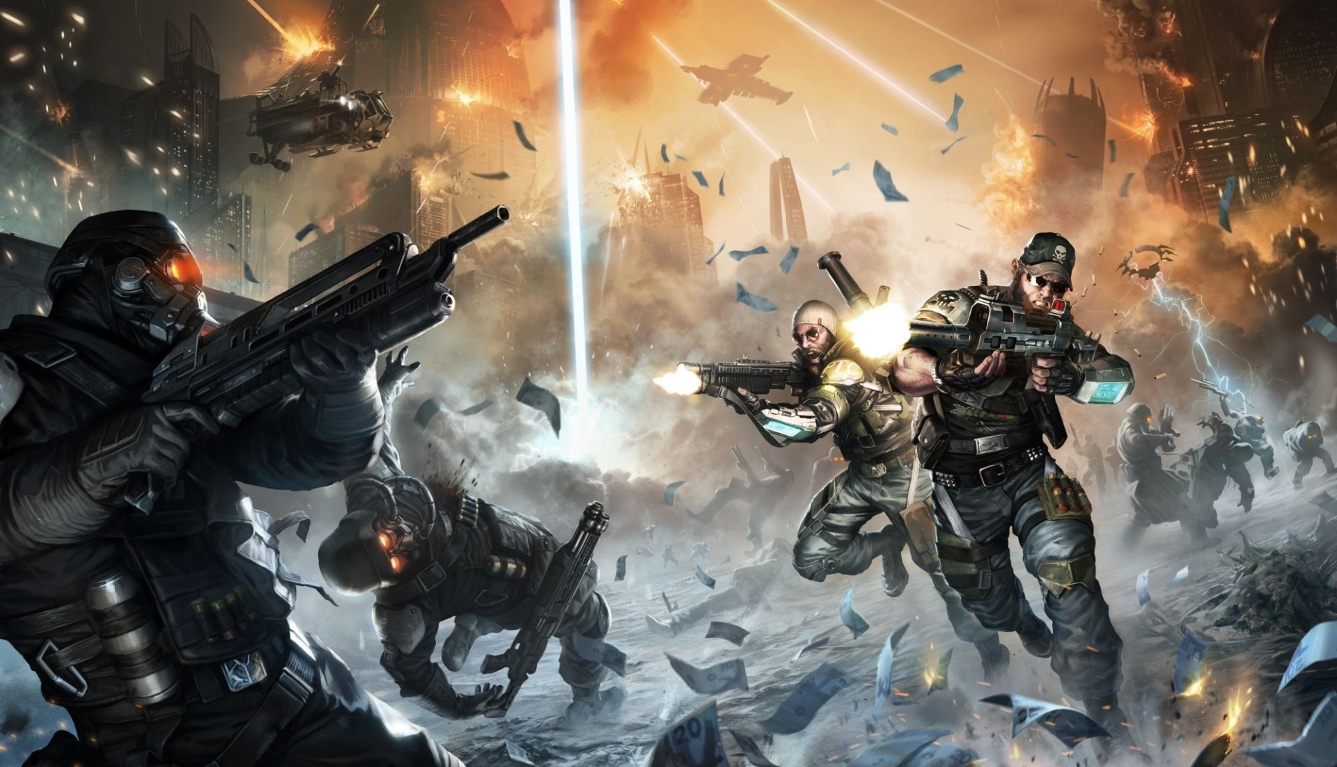 Download Weapon Warrior Battle Video Game Killzone 2 HD Wallpaper