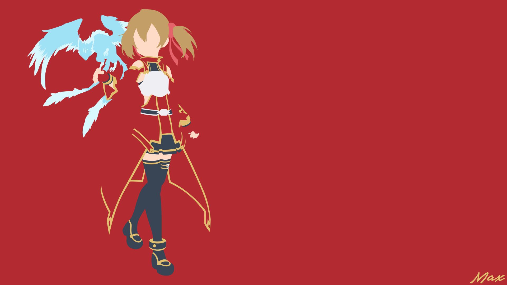 Download Silica (Sword Art Online) Anime Sword Art Online II 8k Ultra HD Wallpaper by Massimiliano Princiotta