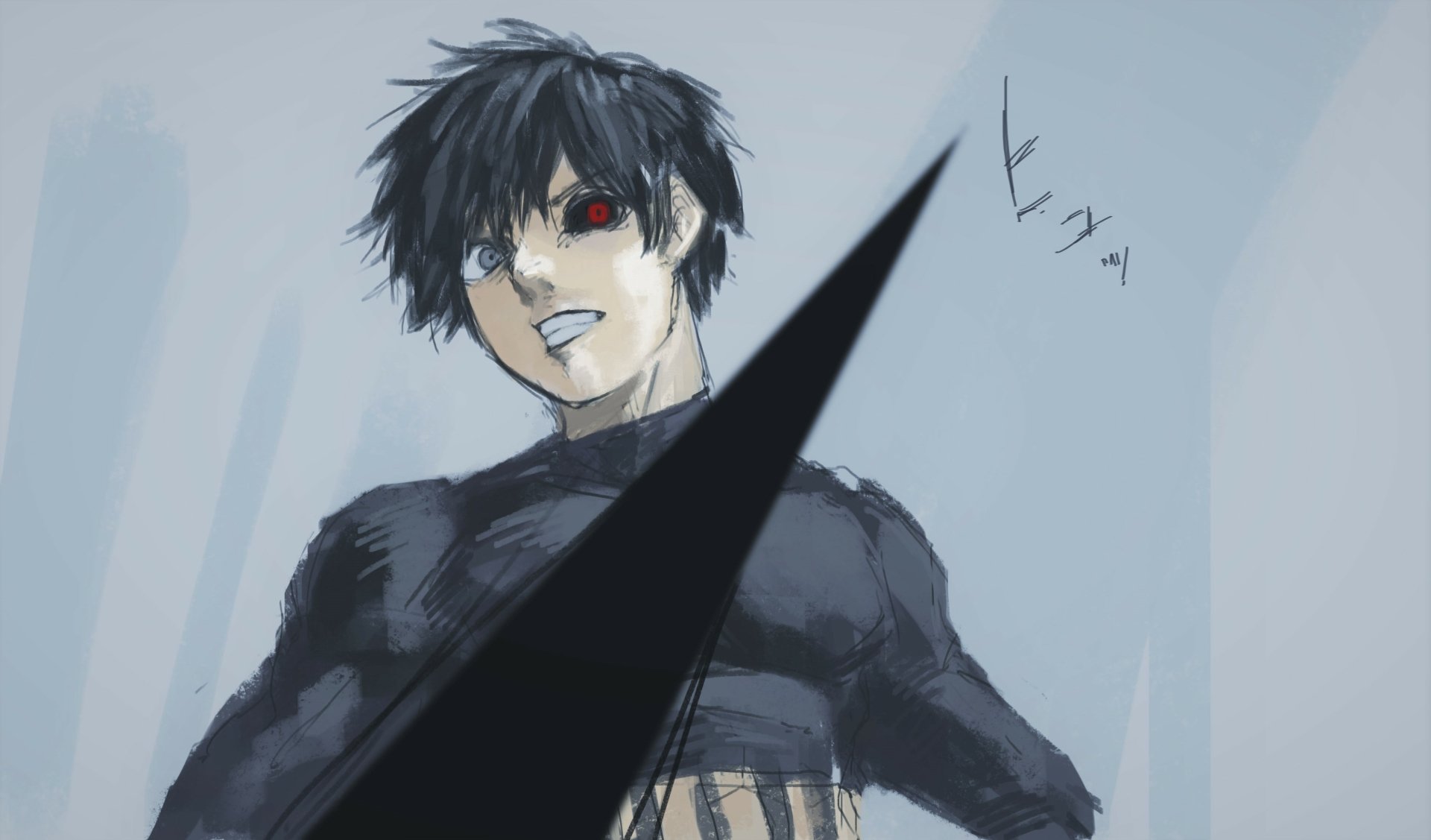 Download Ken Kaneki Anime Tokyo Ghoul:re 4k Ultra HD Wallpaper by とマと
