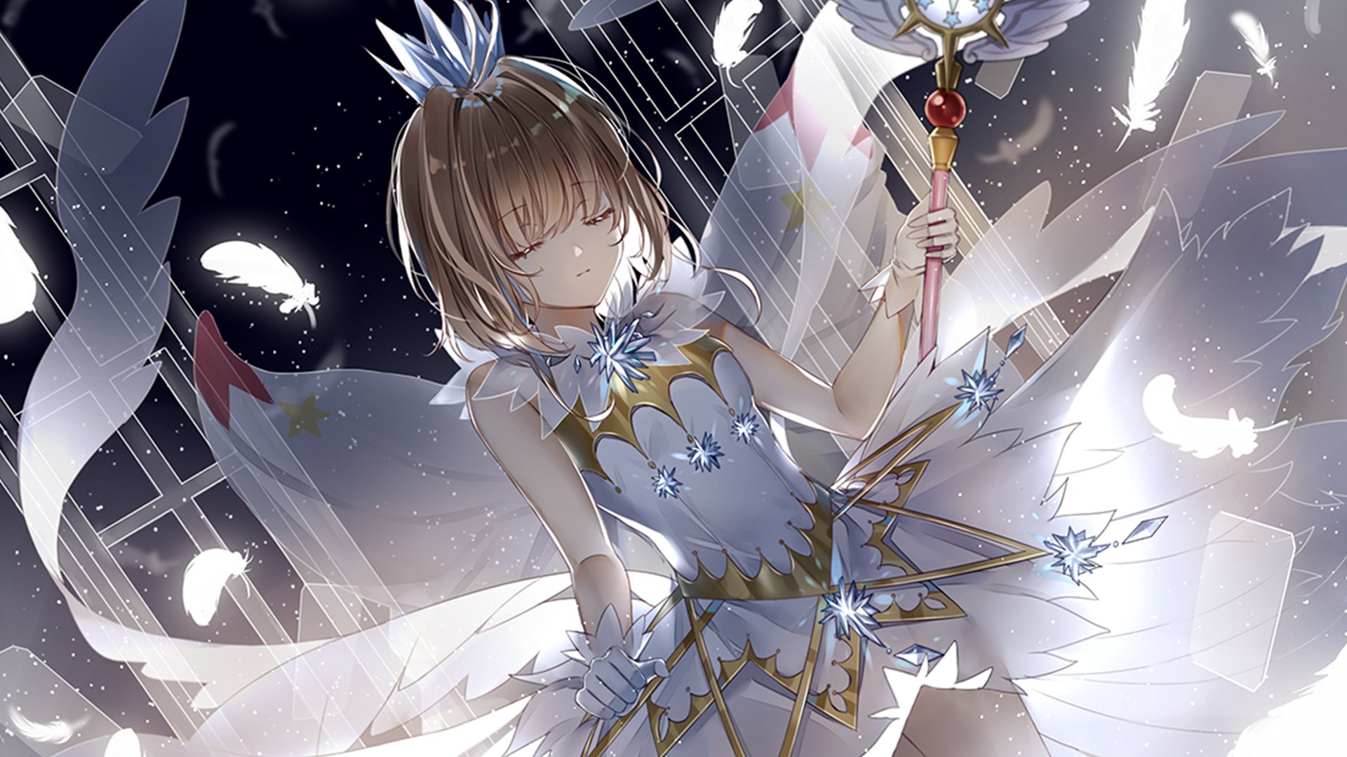 Download Sakura Kinomoto Anime Cardcaptor Sakura HD Wallpaper