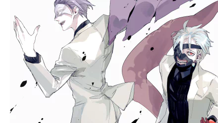 Haise Sasaki Shū Tsukiyama Ken Kaneki Anime Tokyo Ghoul:re HD Desktop Wallpaper | Background Image