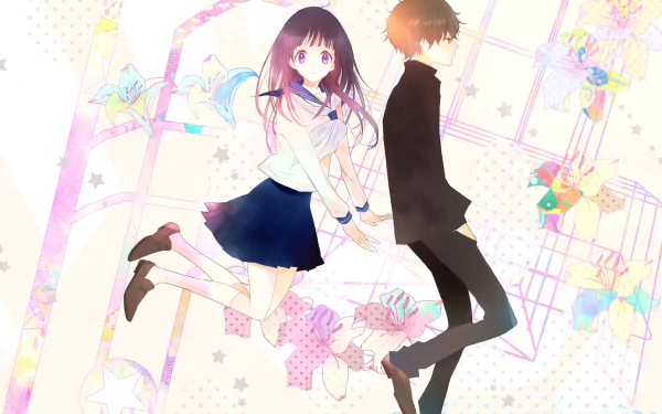  Eru Chitanda And Hōtarō Oreki