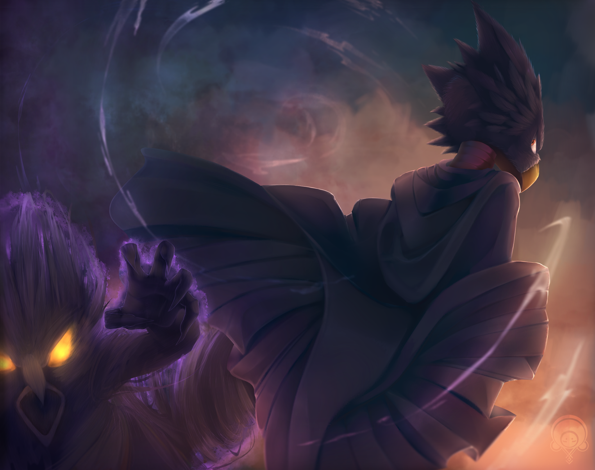 Shadowy HD Depths With Fumikage Tokoyami by SubliminalPeacock