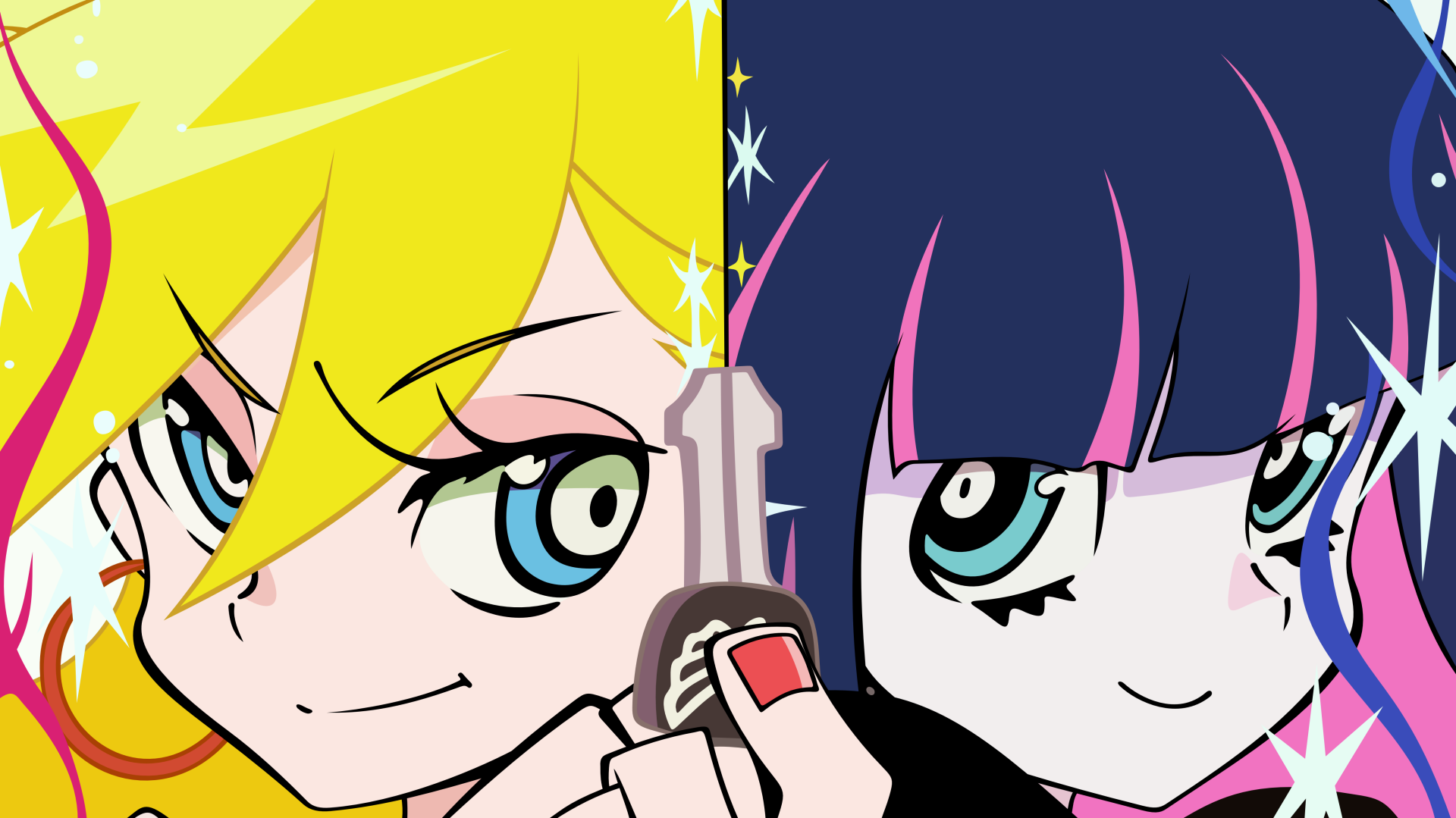 Panty and stocking. Труська Чулко и Пресвятой Подвяз. Труська Чулко. Аниме Труська Чулко и Пресвятой Подвяз. Чулка и Труська и Пресвятой Подвяз.