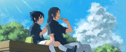 Itachi Uchiha Sasuke Uchiha Anime Naruto Sasuke & Itachi HD Desktop Wallpaper | Background Image